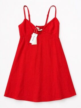 Red Slip Dress